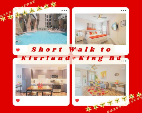 Courtyard View-Walk Score 81-Shopping District-King Bed-Parking G3043